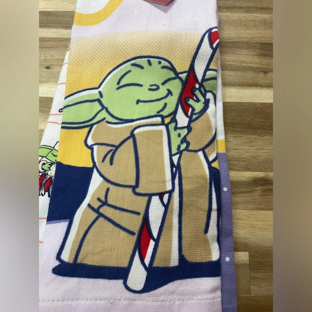 Star Wars Mandalorian kitchen towels,‎ 2 pack 100% cotton / nwt - Christmas